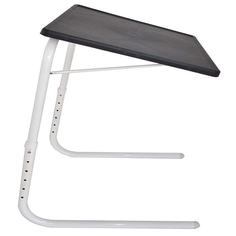 GRAPHITOS Table Multi Purpous Portable and Adjustable Utility Table with Cup Holder for LaptopStudyEating with V Shape Mobile Stand Color May be Vary - Image 4