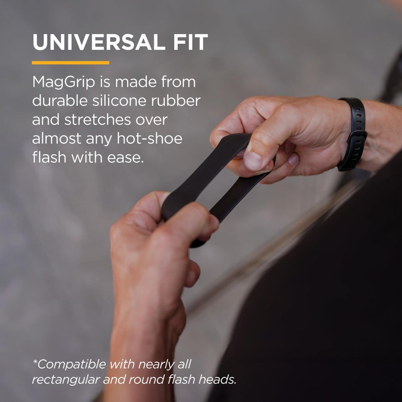 MagMod Starter Flash Diffuser Kit 2, Magnetic Flash Modifier Set for On- and Off-Camera Photography, Includes MagGrip 2, MagGrid 2 and MagSphere 2, Compatible with 99% of All Speedlites - Image 5