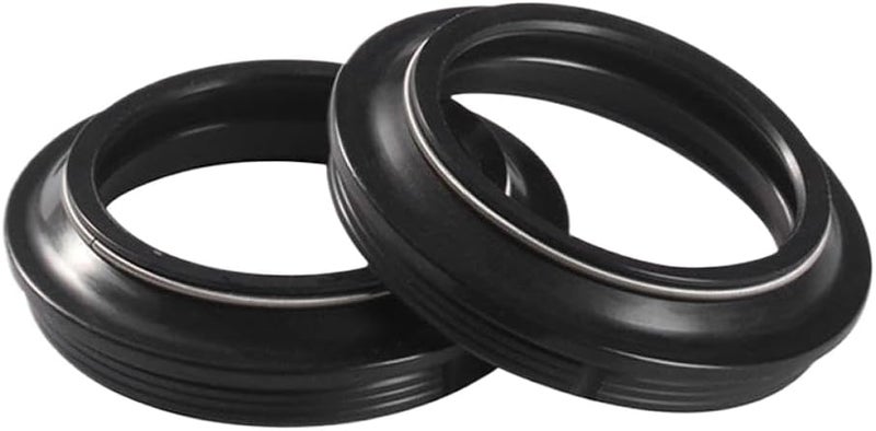 Motorcycle Front Fork Shock Absorber Damper Oil Seal And Cover Compatible With C650GT C650 SPORT C EVOLUTION 2017 2018 2019(2pcs dust cover)