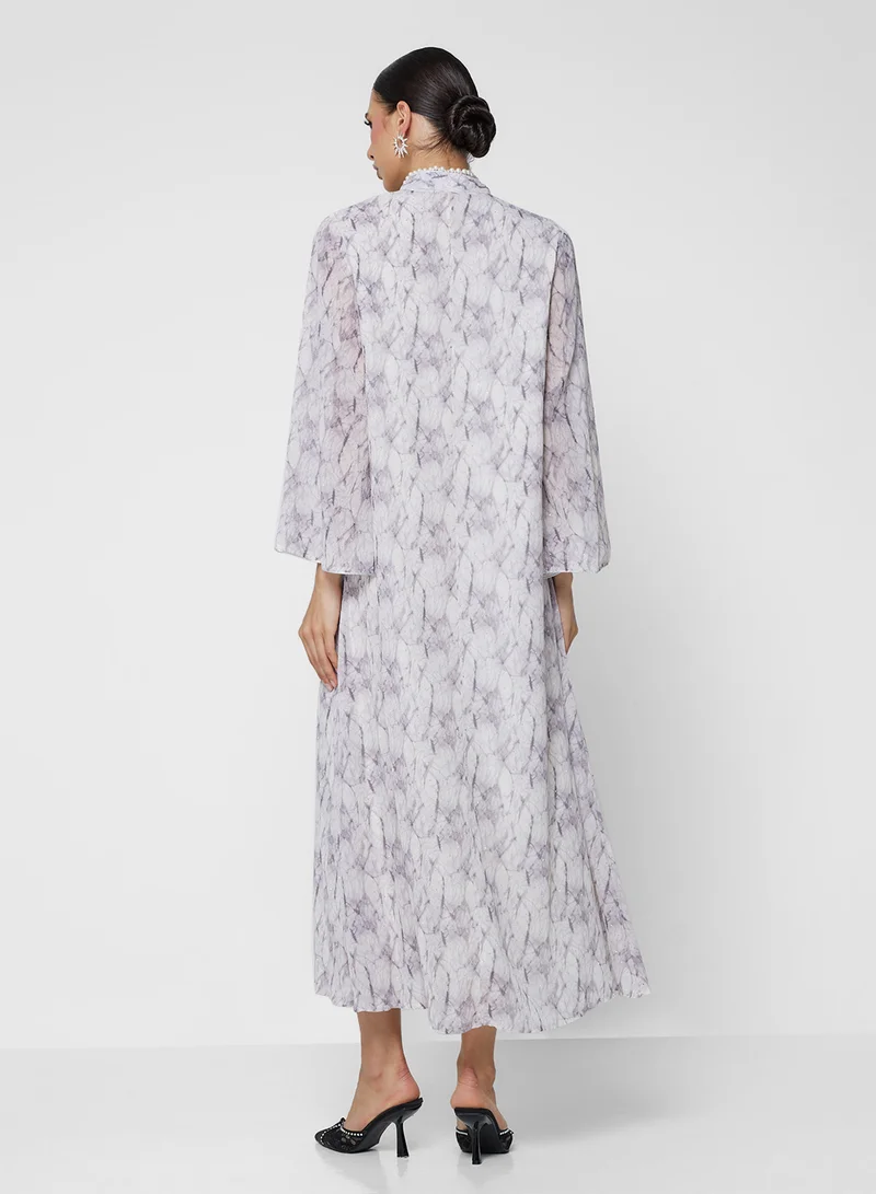 Khizana Printed Jalabiya