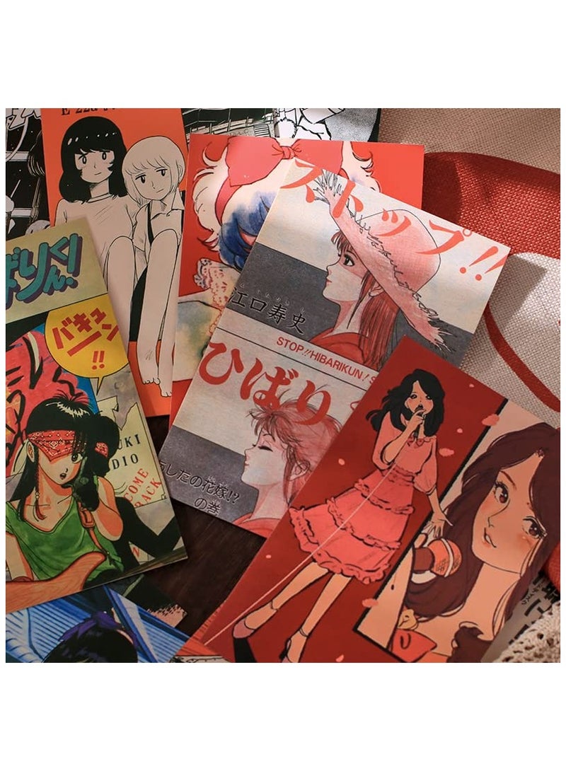 Zikra 30 Postcards Set, Vintage Postcards, Anime Postcards, Japanese Postcards, Sayings and Quotes, Postcards Retro, Friendship, Different Designs, Postcard for Children, Gift for Anime Lovers. - Image 3