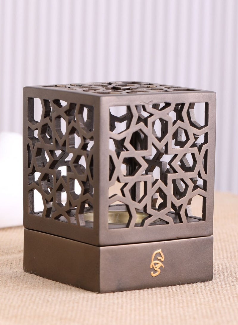 Radin Incense Bakhoor Burner With Magnetic Cover – Resin Charcoal Oud Incense Burner For Home, Office, Studio Room, Study Room, Mosque, Yoga And Spa – Perfect Gift For Any Occasion - Image 2