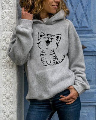 gray hooded