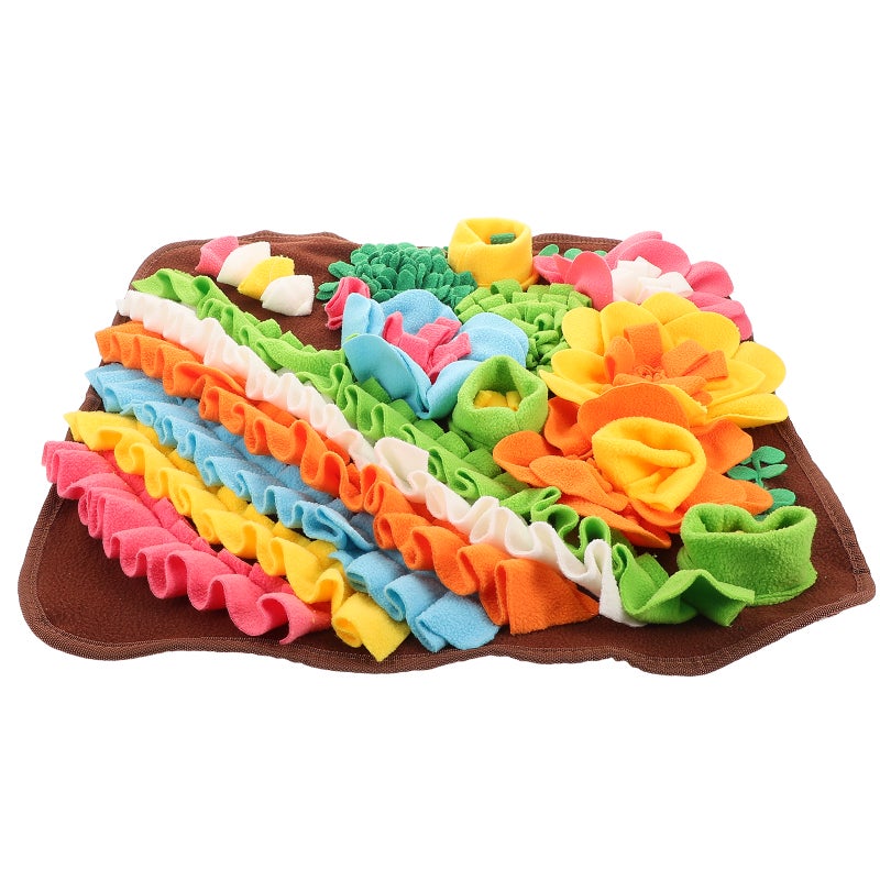 Pet Snuffle Mat Dogs Cats Interactive Feeding Mat Slow Feeder Sniffing Blanket Pets Dog Sniffing Training Pad Anti- Foraging Puppy Supply - Image 1