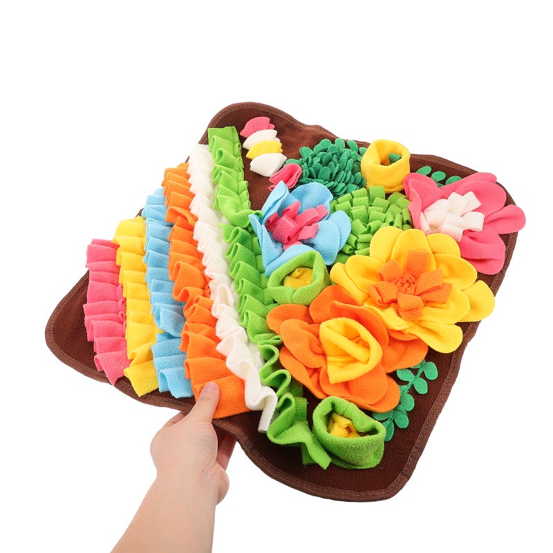 Pet Snuffle Mat Dogs Cats Interactive Feeding Mat Slow Feeder Sniffing Blanket Pets Dog Sniffing Training Pad Anti- Foraging Puppy Supply - Image 3