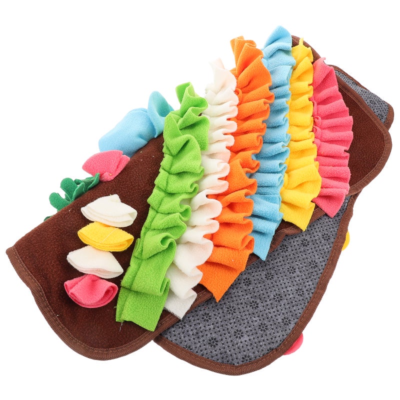 Pet Snuffle Mat Dogs Cats Interactive Feeding Mat Slow Feeder Sniffing Blanket Pets Dog Sniffing Training Pad Anti- Foraging Puppy Supply - Image 5