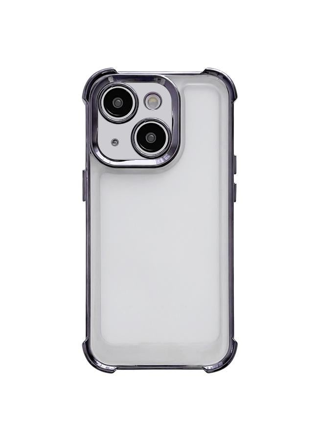 S-TOP Case For iPhone 14 Plus Electroplating Four-corner Shockproof Space Phone Case - Image 1