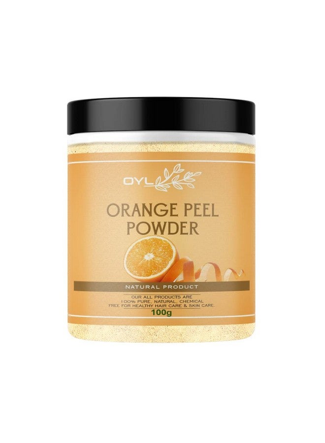 OY-L Oyl Natural Orange Peel Powder For Face Care, Skin Whitening, Oil Control & Glowing Healthy Skin - 100g - Image 1