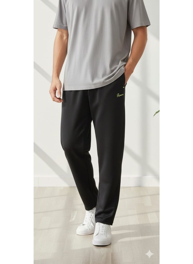 بافون بنطلون ليكرا رجالي مريح – كاجوال بخامة مطاطية - Image 4