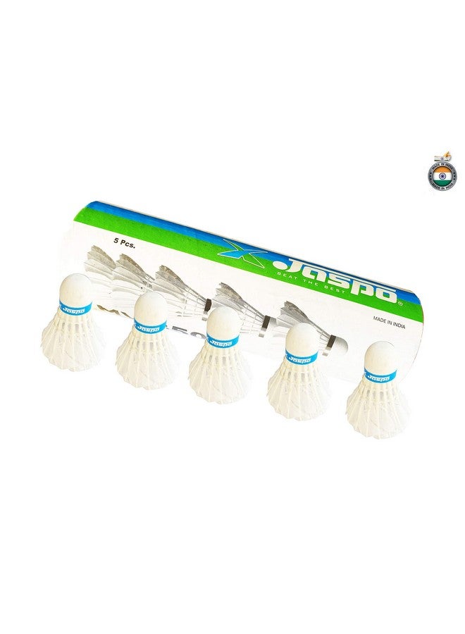 Jaspo Core-Js-600 4 Aluminum Badminton Rackets, 5 Feather Shuttlecock, Badminton Bag- Multicolor - Image 5