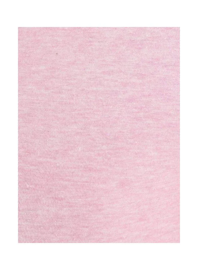 Jockey Pink lady Mel 1515 Women Super Combed Cotton Elastane Stretch Regular Fit Solid Round Neck Half Sleeve T Shirt for Women | Best Price UAE