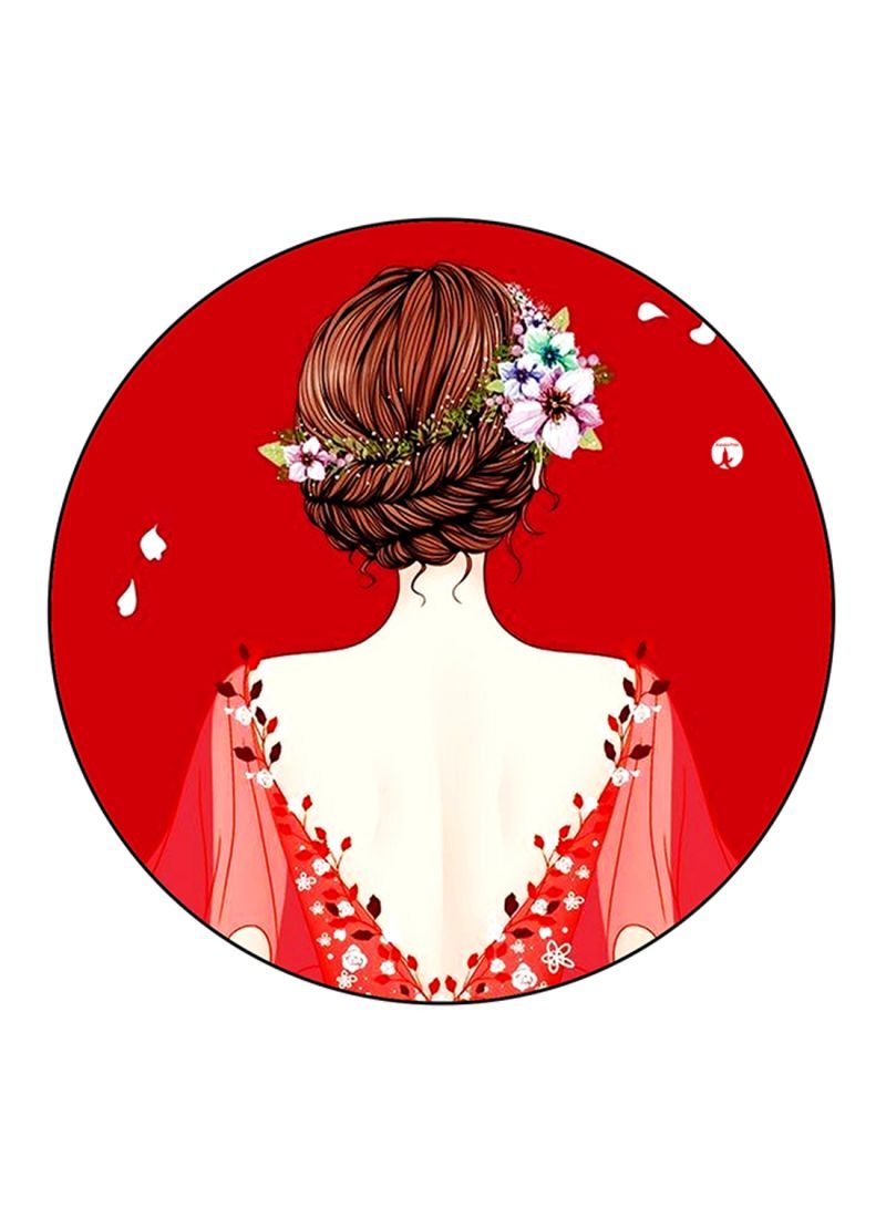 RKN Girl Printed Mouse Pad Multicolour