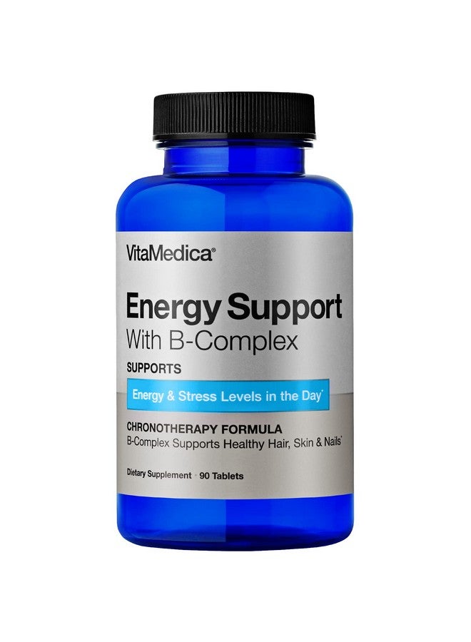 VitaMedica ; Energy Support Multivitamin W B Complex ; Energy Booster ; Vitamin B6 & B12 ; Clarity & Focus ; Biotin For Hair Skin & Nails ; Energy Supplements ; 90 Ct - Image 1