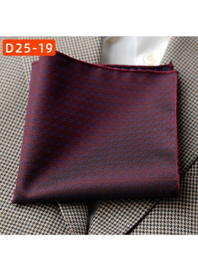 Shougu New Men's Suit Decoration Pocket Towel Small Square Towel