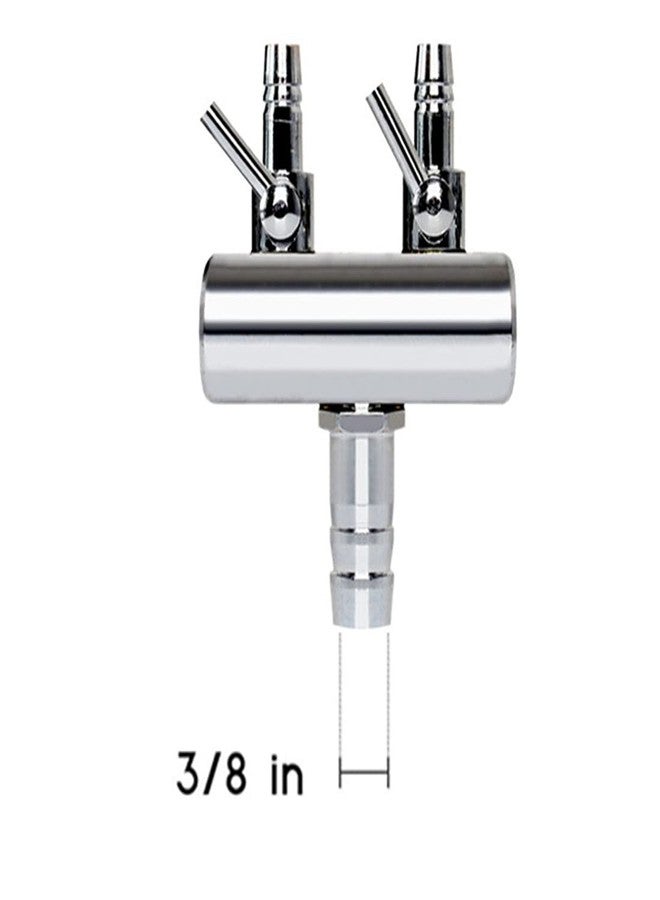 bnafes صمام هواء حوض السمك من BNAFES، ثنائي الاتجاه، مشعب داخلي، مضخة تدفق الهواء، أنبوب موزع، صمام تحكم ذراع - Image 2