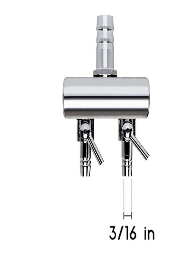 bnafes صمام هواء حوض السمك من BNAFES، ثنائي الاتجاه، مشعب داخلي، مضخة تدفق الهواء، أنبوب موزع، صمام تحكم ذراع - Image 3