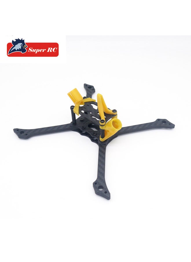 Generic - Superrc 533Max 5inch Racing Through Machine Frame Five33 Professional Fpv Racing Machine T700Raider-Color:533max Frame Set + 1 Free Arm (yellow) - Image 1