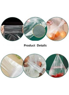 Y&D 20*30cm About 410Thick Transparent White Disposable Plastic Food Bag  - Image 5