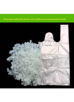 Y&D 20*30cm About 410Thick Transparent White Disposable Plastic Food Bag  - Image 2