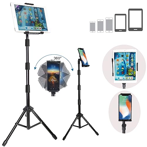 BROLAVIYA Mobile and Tablet Tripod Floor Stand for Home Office Stage for All 4~10.5 Diagonal inches Display Devices - Image 4