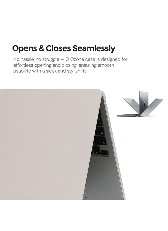 O Ozone - Candy Case Compatible with MacBook Pro 16 inch (A2485)M1 (A2780)M2 (A2991)M3 (A3403,A3186)M4 2021-2024 Case+Keyboard Cover+Protector,Rock Grey - Image 1