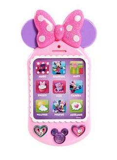 Just Play W-Tique Why Hello Pretend Play Cell Phone, Lights And Sounds, Kids Toys For Ages 3 Up By Just Play  - Image 1