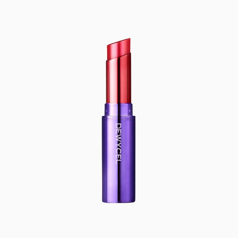 DEWYCEL TINTOURING BALM PURE RED NonSticky Moisturizing Hydrating Tinted Lip Balm for Chapped Lips Natural Color Lip Glow Balm 016 oz 45g