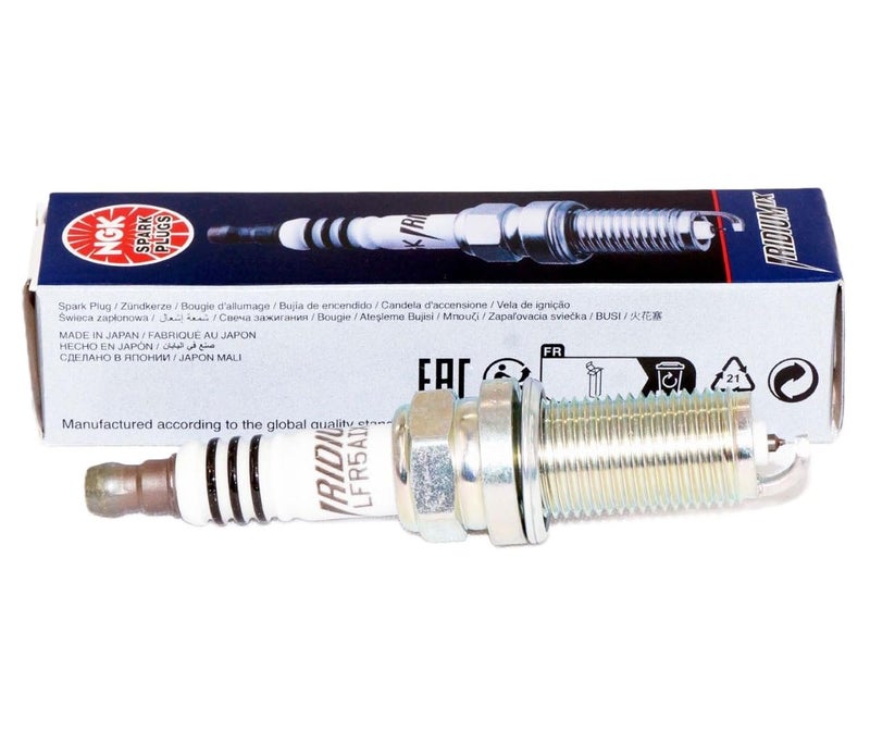 NGK Iridium IX Spark Plug LFR5AIX-11 (4 Pack) Compatible With TOYOTA CAMRY LE 2010-2014 2.5L/2494cc - Image 2