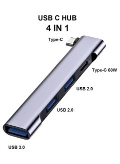 X-level USB C Hub for Laptop,Portable USB C Splitter Multiport Adapter with Type-C Charging Port and USB 3.0 Port for MacBook Pro/Air,Surface Pro,Keyboard,Flash Drive (USB C Hub with Charging Port)  - Image 3