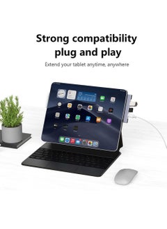 X-level USB C Hub for Laptop,Portable USB C Splitter Multiport Adapter with Type-C Charging Port and USB 3.0 Port for MacBook Pro/Air,Surface Pro,Keyboard,Flash Drive (USB C Hub with Charging Port)  - Image 4