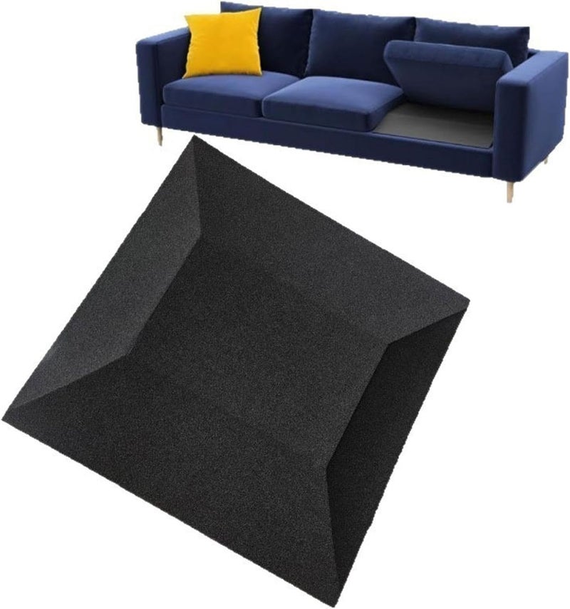 Couch Cushion Support for Sagging Sofa Insert High Density Foam Pad Furniture Cushion Sponge Easy to Install Seat Repair Suitable for Apartments, Black - Image 4