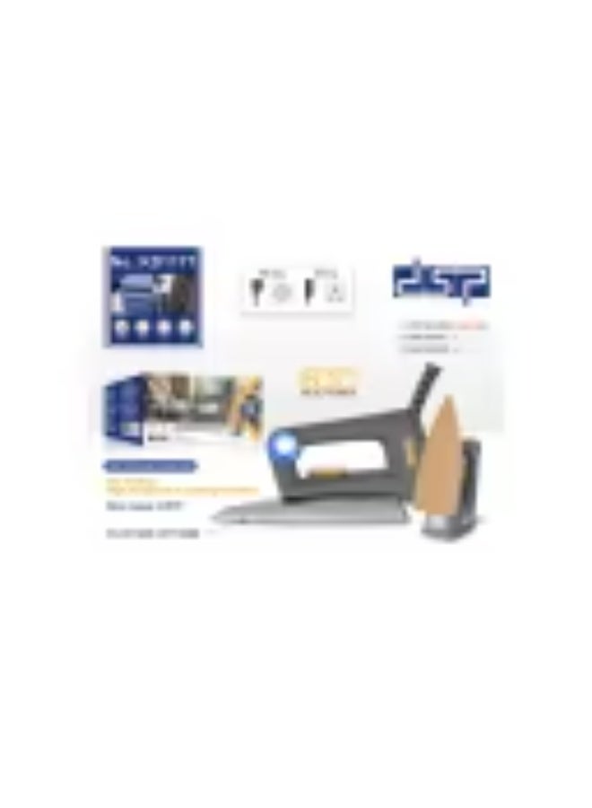 DSP dry iron, multi-temperature settings, 1200W, gray, KD1177-BS - Image 2
