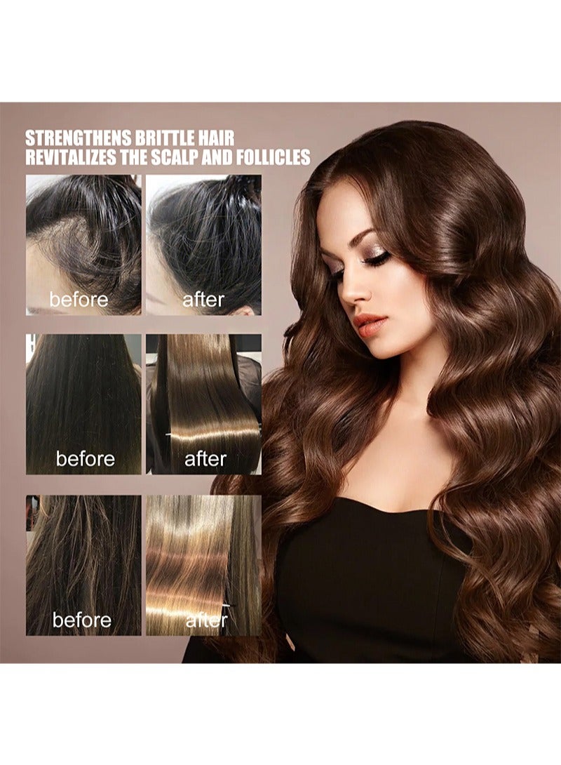 إيلهو بلسم الخروع الأسود 100 مل، بلسم مصنوع من مكونات طبيعية زيت الخروع الأسود وزيت أوراق إكليل الجبل، يصلح الشعر التالف بسبب الصبغة والتجعيد، يرطب فروة الرأس والعناية بالشعر. - Image 5