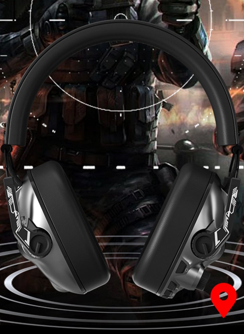 TRANSFORMERS TF-G03 Gaming Wireless Headphone – Foldable Design, Dual Mode, Long Battery Life, Noise-Cancelling Retractable Mic, for PC, PS5, Xbox, and Switch Compatible - Grey - Image 3