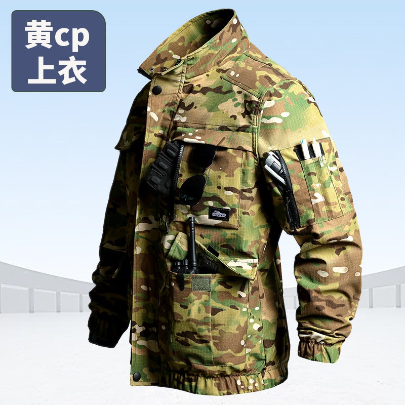 Camouflage Uniform For Male Instructors, Tactical Military Training Uniform, Wear-Resistant Workwear, Mountaineering And Camping Special Operations Uniform - Image 2