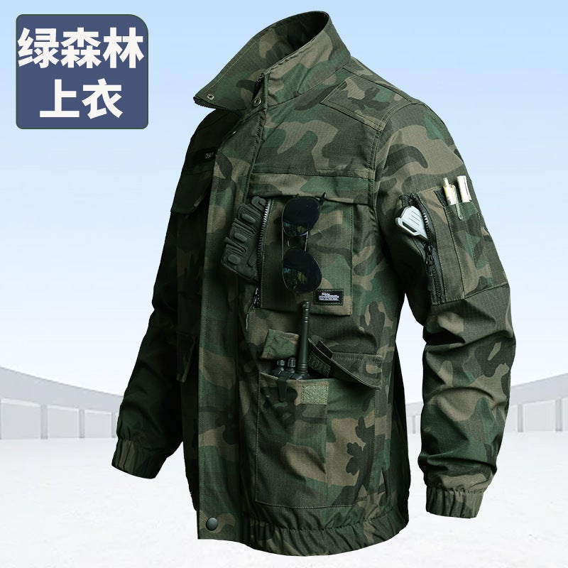 Camouflage Uniform For Male Instructors, Tactical Military Training Uniform, Wear-Resistant Workwear, Mountaineering And Camping Special Operations Uniform - Image 1