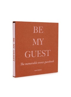 PrintWorks Guest Book - Rust/Pink (PW00375)  - Image 1