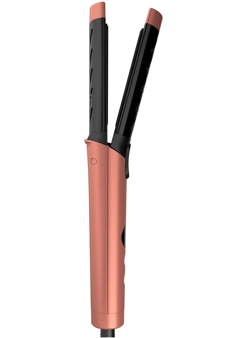 Rush Brush - C1 Cool Curler Titanium Plates 220C Cool 5 temperature settings - RB-C1Cool-Rose Gold - Image 1