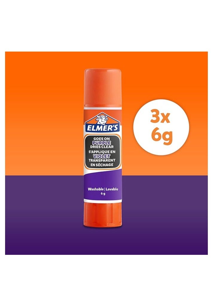 إلميرز 3 قطع من أعواد الصمغ الأرجوانية المختفية - Image 3