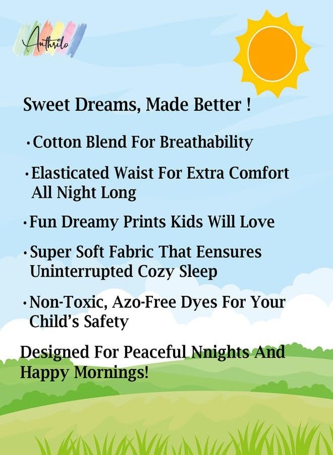 ANTHRILO Summer Jogger for Girls | 100% Cotton Blend Skin Friendly Fabric | Jogger for Girls | Casual Wear |Peach Pretty Summer Jogger - Peach 1-2 Years - Image 5