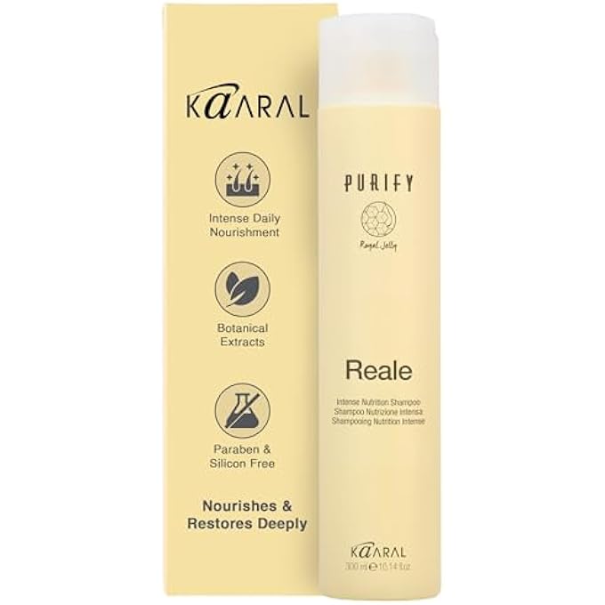 kaaral PURIFY REALE INTENSE NUTRITION SHAMPOO 10.58 OUNCES - Image 1