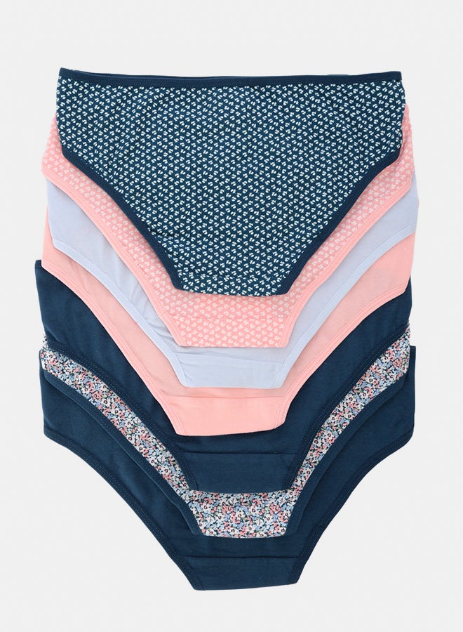 Carina Pack of 7 Colored Bikini Panties - Image 2