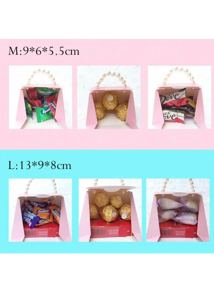 5-Piece Customizable Wedding Favor Gift Box- Red - Image 4