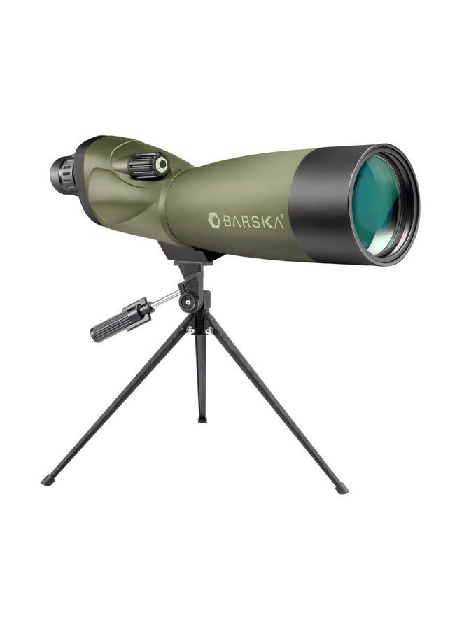 BARSKA Blackhawk 20-60x60 Waterproof Straight Spotting Scope w/Tripod, Soft Carry Case & Premium Hard Case - Image 1