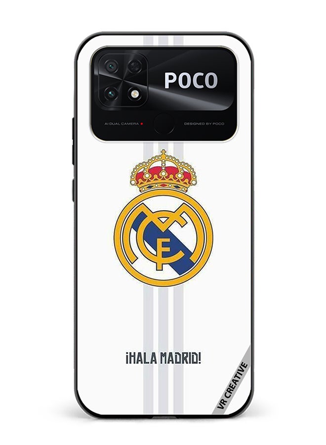 VR CREATIVE Protective Case Cover For Xiaomi Poco C40 Madrid Design Multicolour - Image 1