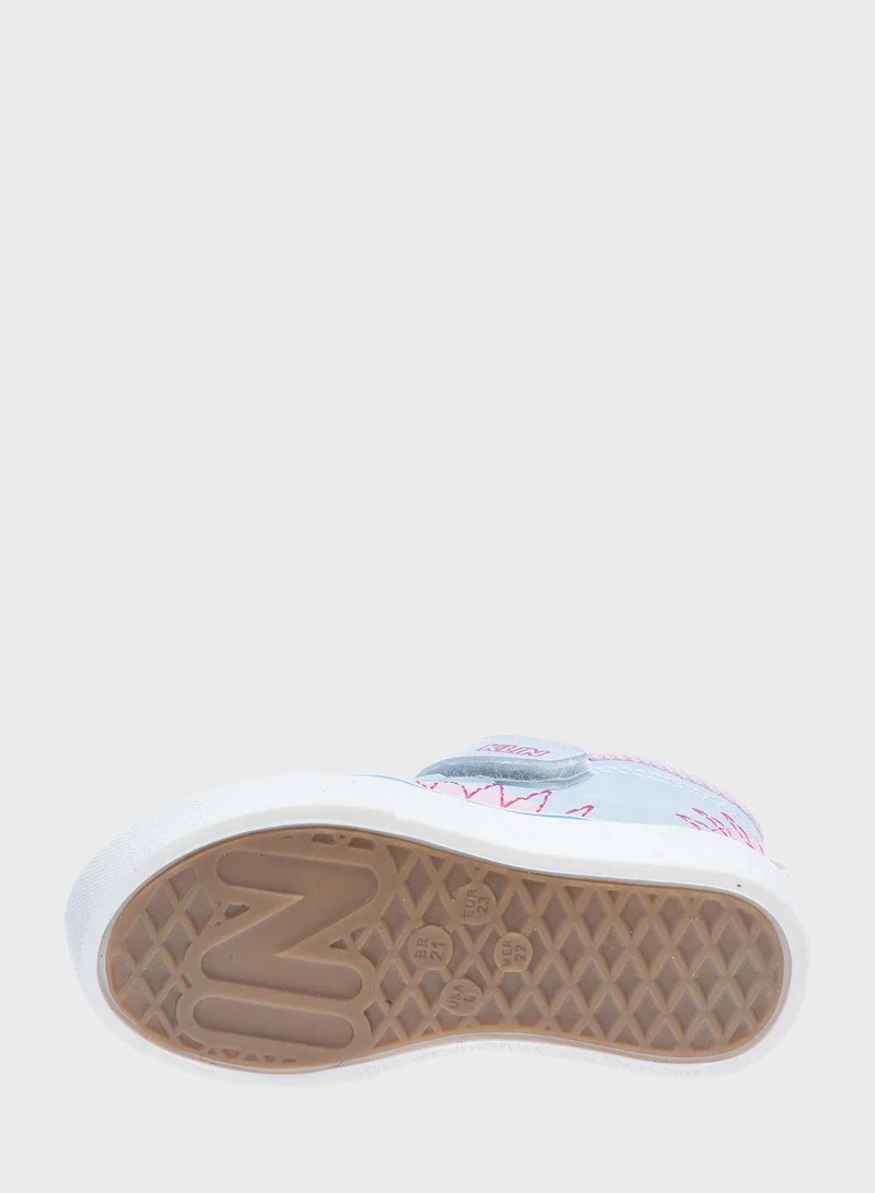 Klin Kids Velcro Low Top Sneakers