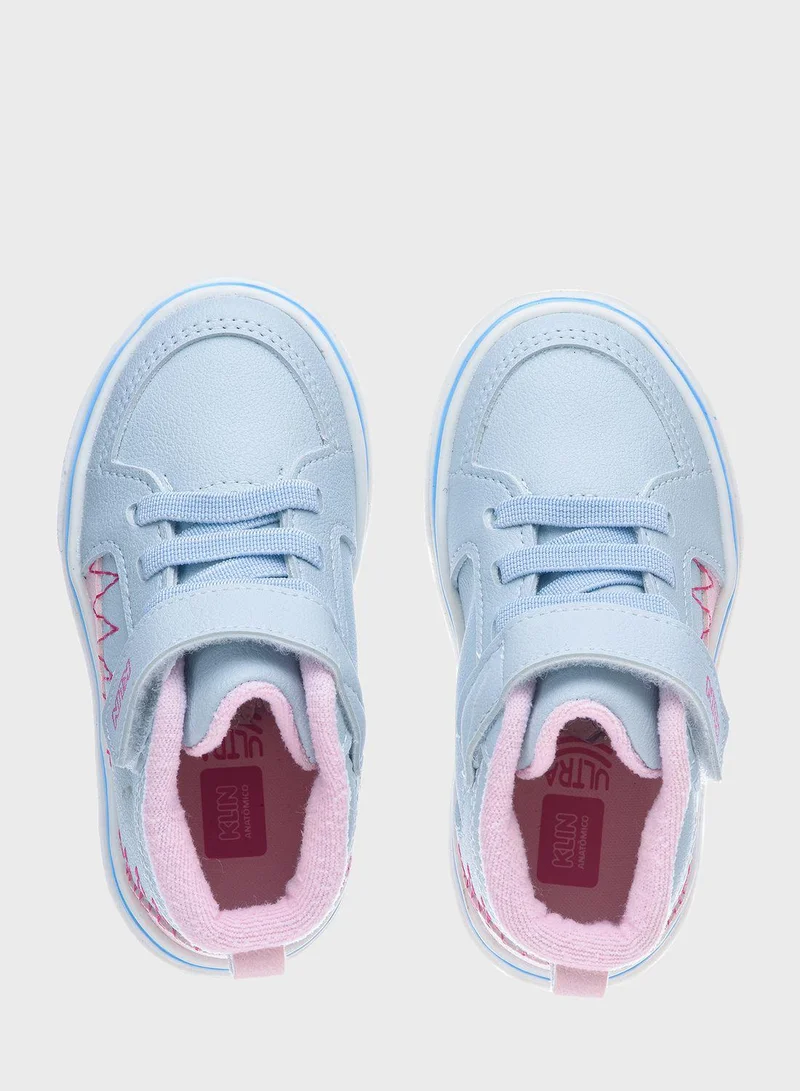 Klin Kids Velcro Low Top Sneakers