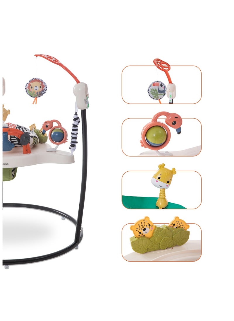 TEKNUM - TEKNUM Baby Activity Jumper with Music and Toys - Blue - Image 1