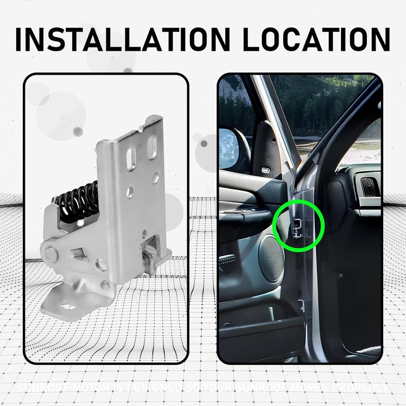 Gagsu Door Hinge Upper Driver Side Left for Dodge Ram 1500 2500 3500 and Dakota - Image 5