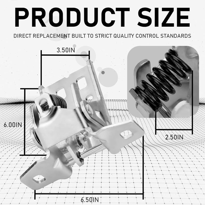 Gagsu Door Hinge Upper Driver Side Left for Dodge Ram 1500 2500 3500 and Dakota - Image 4
